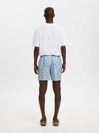 TRYCK BADSHORTS, Dusty Blue, highres