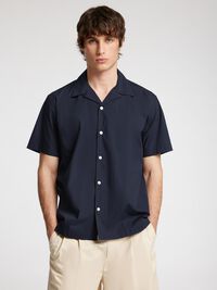 100% COTTON SHORT SLEEVED SHIRT, Oceana, highres