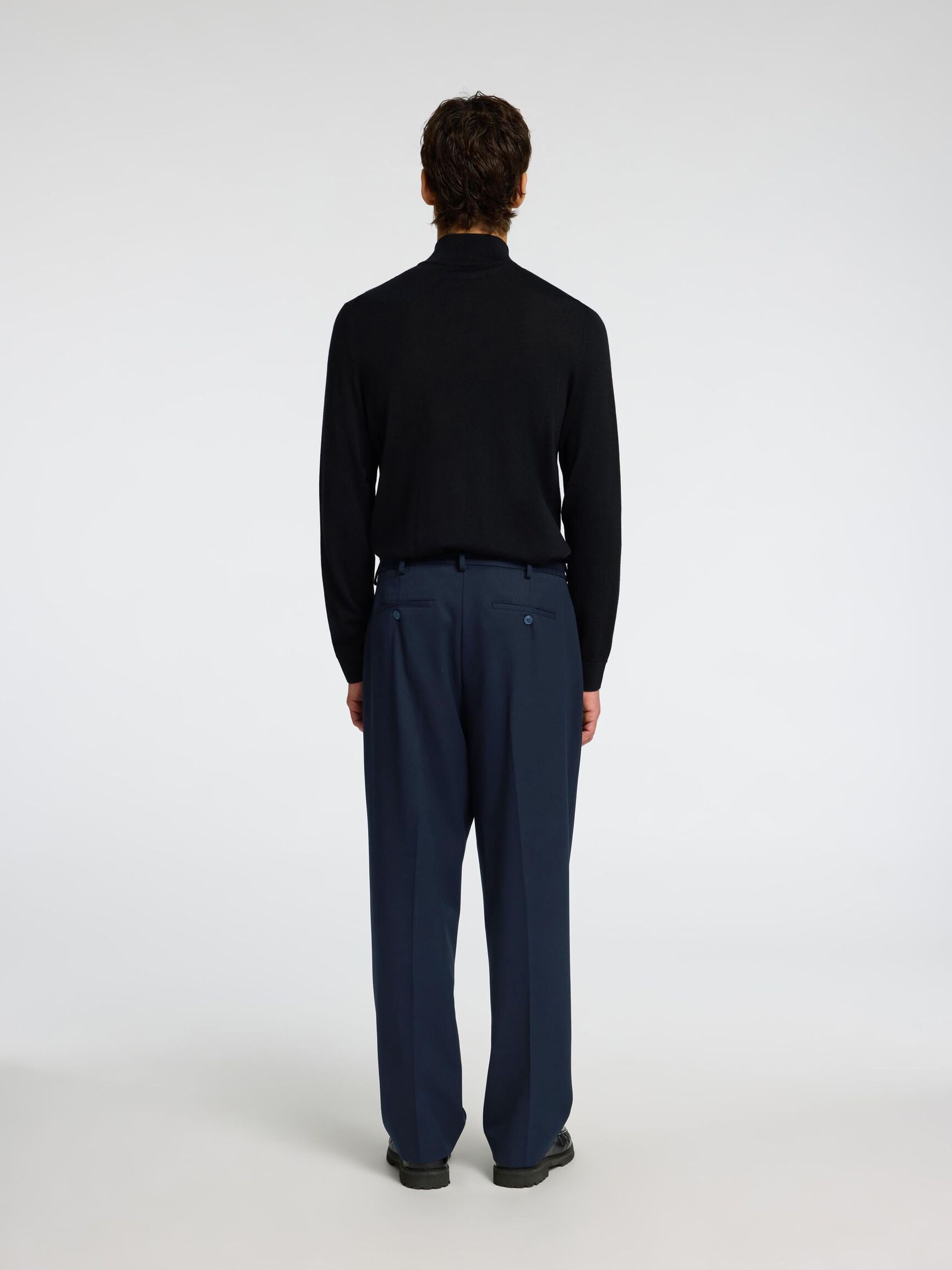 220 LOOSE FIT HOSE, Navy Blazer, highres