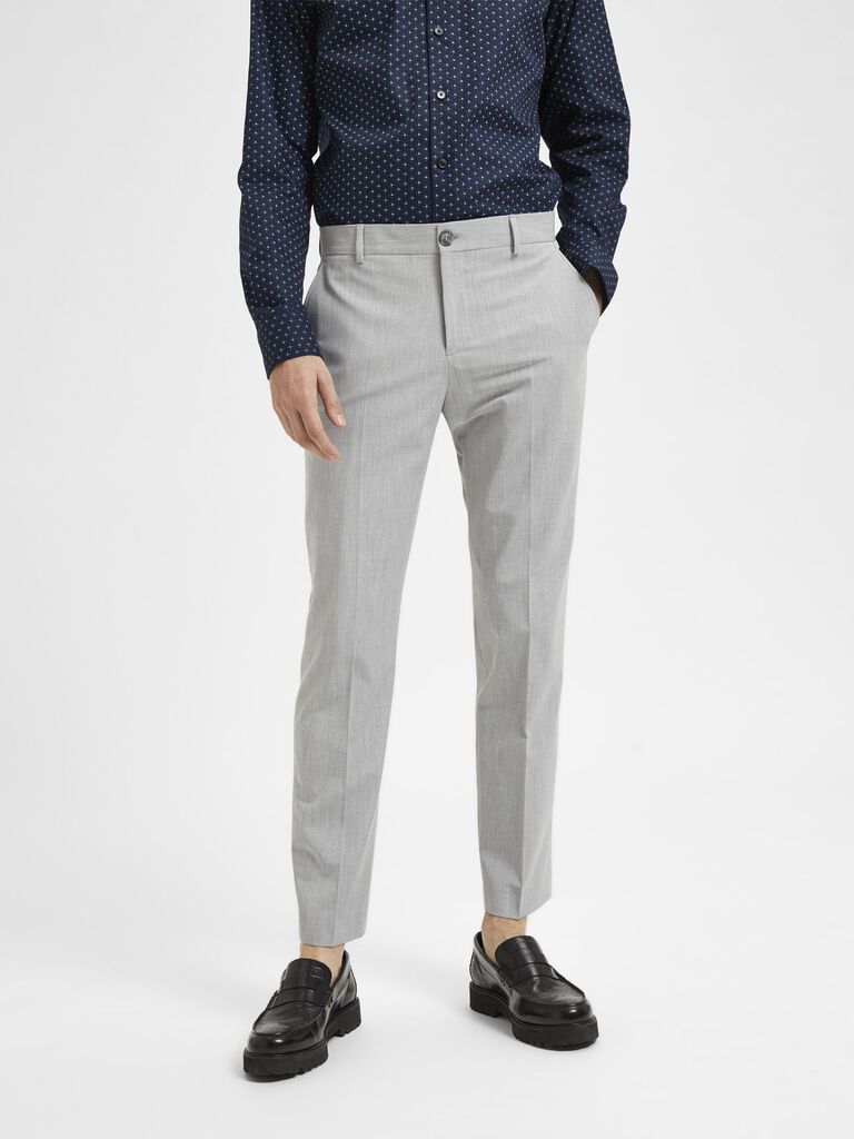 Hose 545 Cotton Trouser Grey main image 1