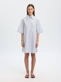 KATOENEN BLOUSEJURK, Cashmere Blue, highres