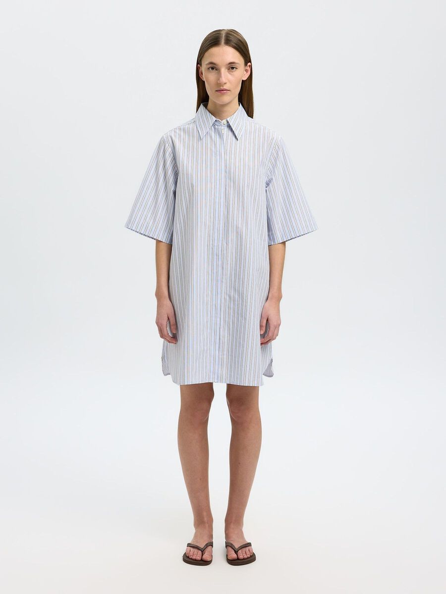 Selected COTTON SHIRT DRESS, Cashmere Blue, highres - 16097878_CashmereBlue_1185757_003.jpg