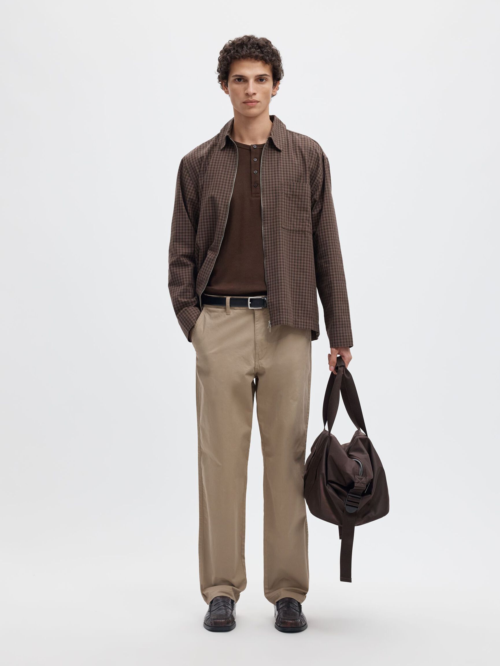 HELVAR ORGANIC COTTON CHINO TROUSERS, Plaza Taupe, highres