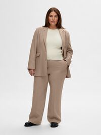 VISCOSEMIX BROEK, Camel, highres