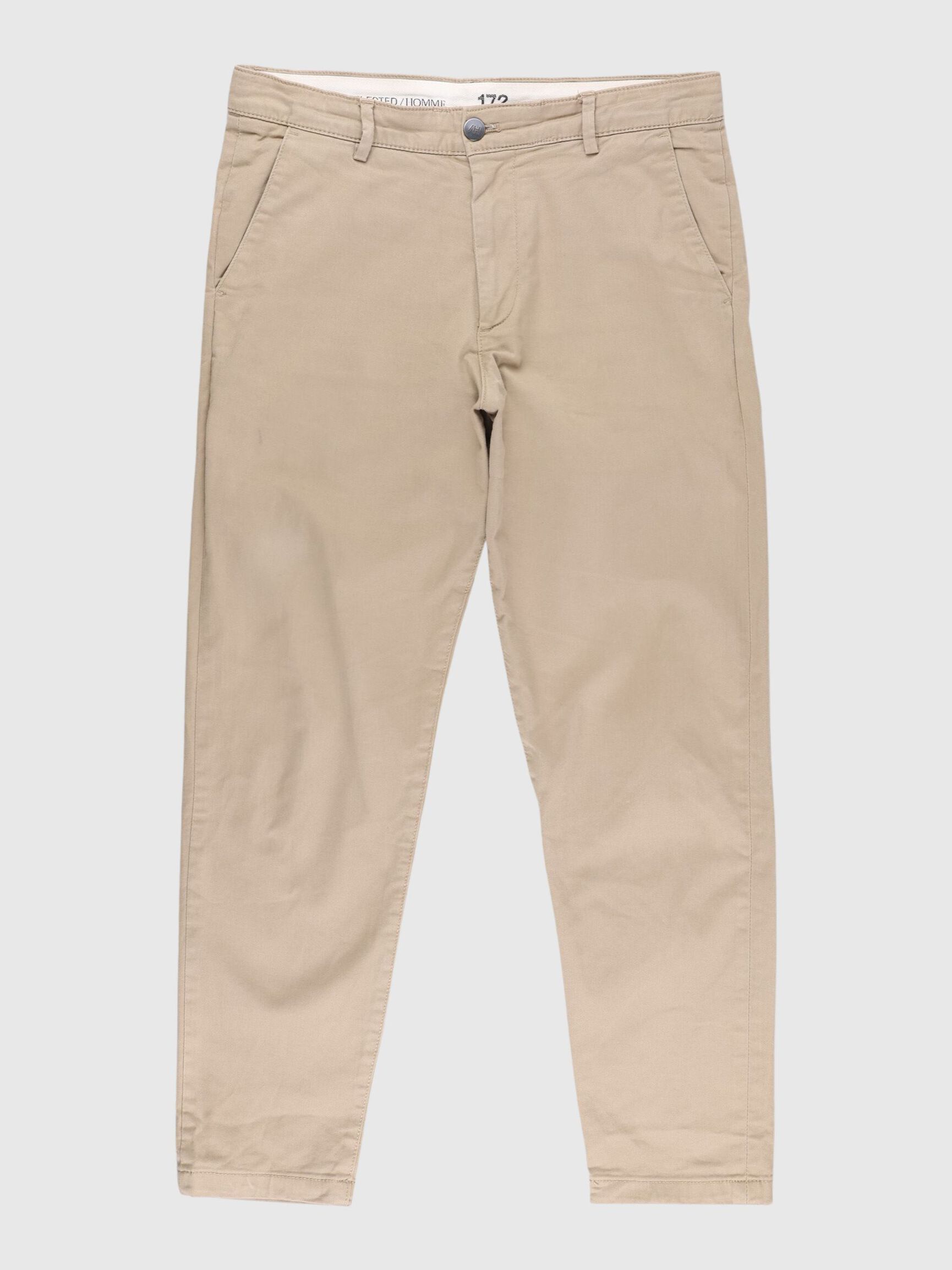 TAPERED CHINOS, Chinchilla, highres