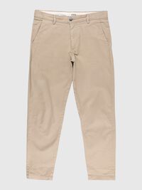 TAPERED CHINOS, Chinchilla, highres