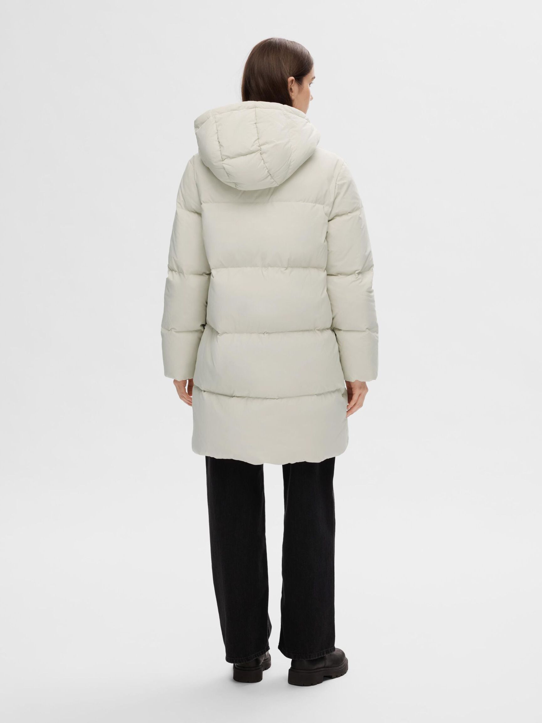 RE:DOWN® PADDED JACKET, Sandshell, highres