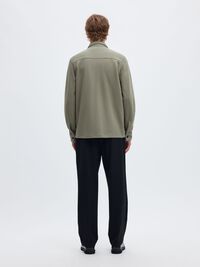 CLASSIC OVERSHIRT, Vetiver, highres