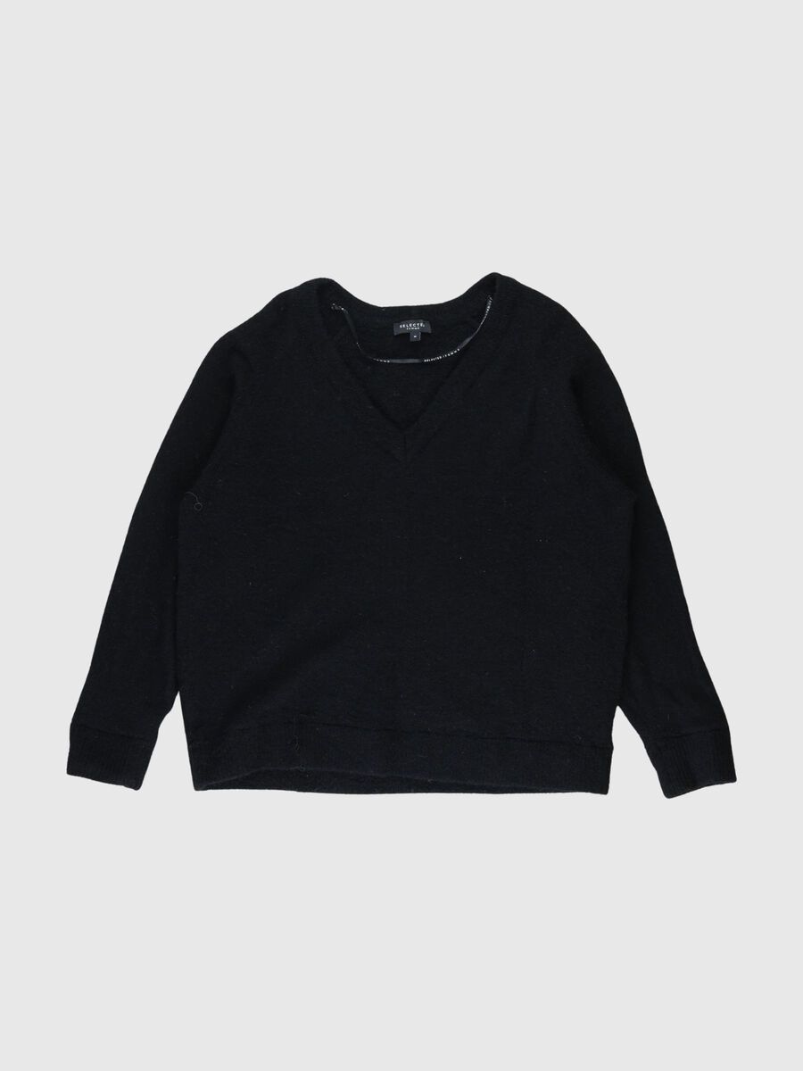 Selected PULLOVER, Black, highres - 80000438_Black_001.jpg