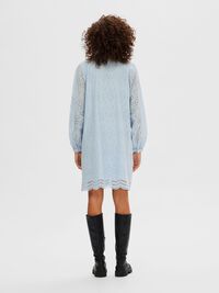 LÅNGÄRMAD SKJORTKLÄNNING, Cashmere Blue, highres