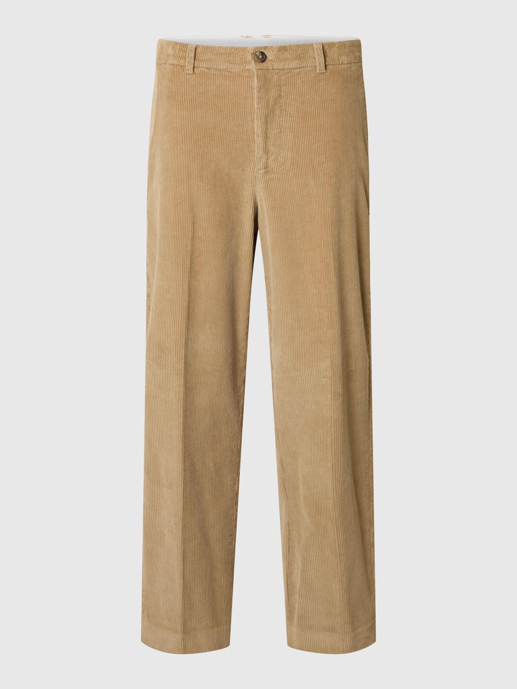 220 LOOSE FIT CORDUROY TROUSERS, Kelp, highres