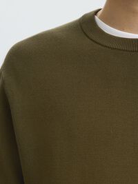 RELAXED FIT PULLOVER, Kalamata, highres