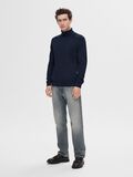 Selected LANGARM ROLLKRAGEN PULLOVER, Navy Blazer, highres - 16074684_NavyBlazer_779199_005.jpg