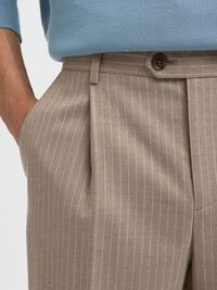 WOLLMIX LOOSE FIT HOSEN, Incense, highres