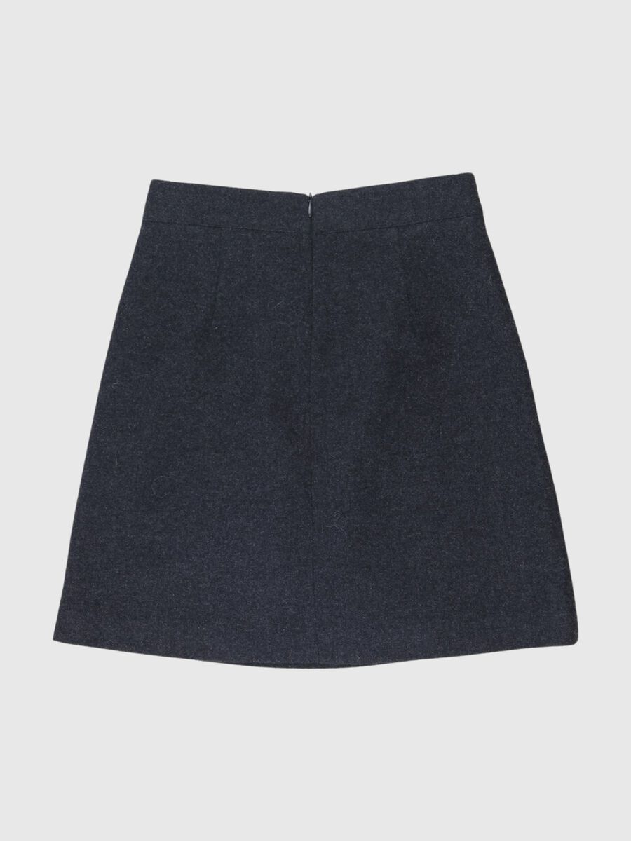 Selected TAILORED WOOL BLEND MINI SKIRT, Dark Grey Melange, highres - 80000361_DarkGreyMelange_002.jpg
