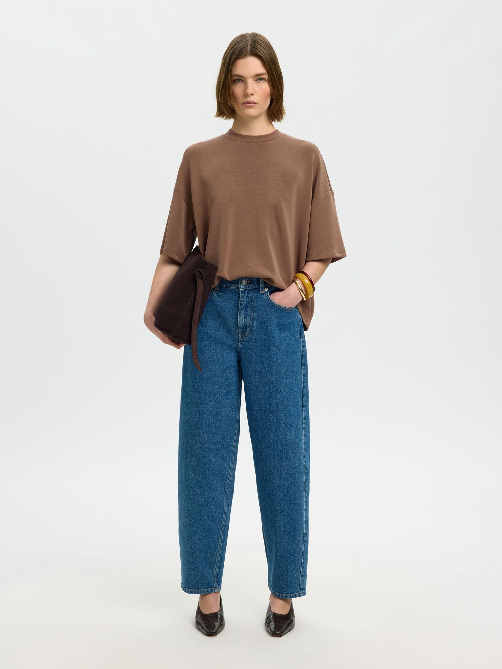 OVERSIZED T-SHIRT, Chocolate Chip, highres