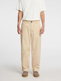 LÖS PASSFORM CHINOS, Birch, highres