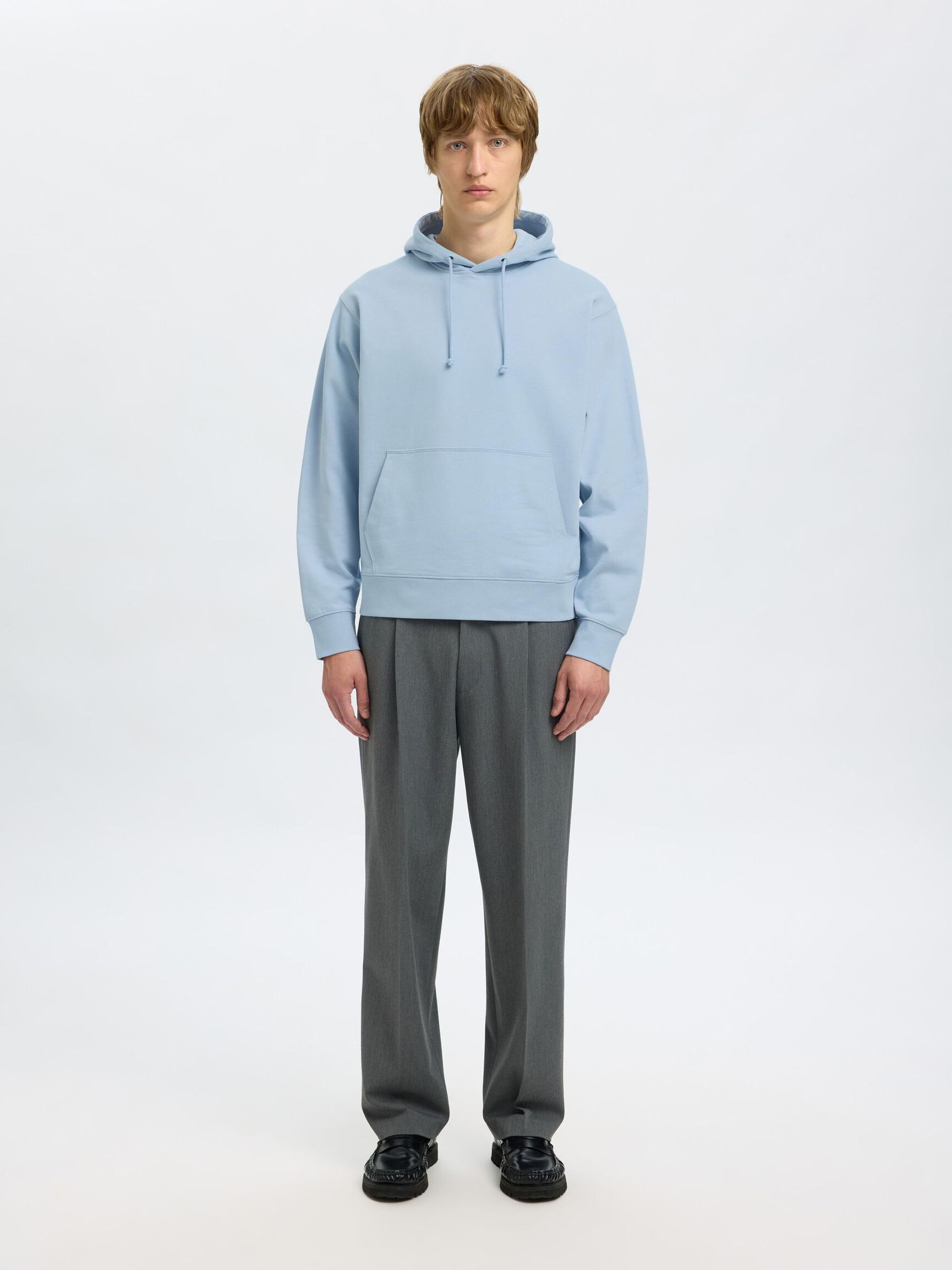 100% BOMULL HETTEGENSER, Cashmere Blue, highres