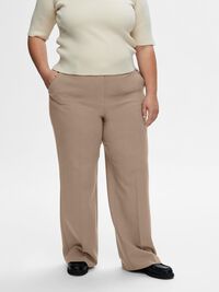 VISCOSEMIX BROEK, Camel, highres