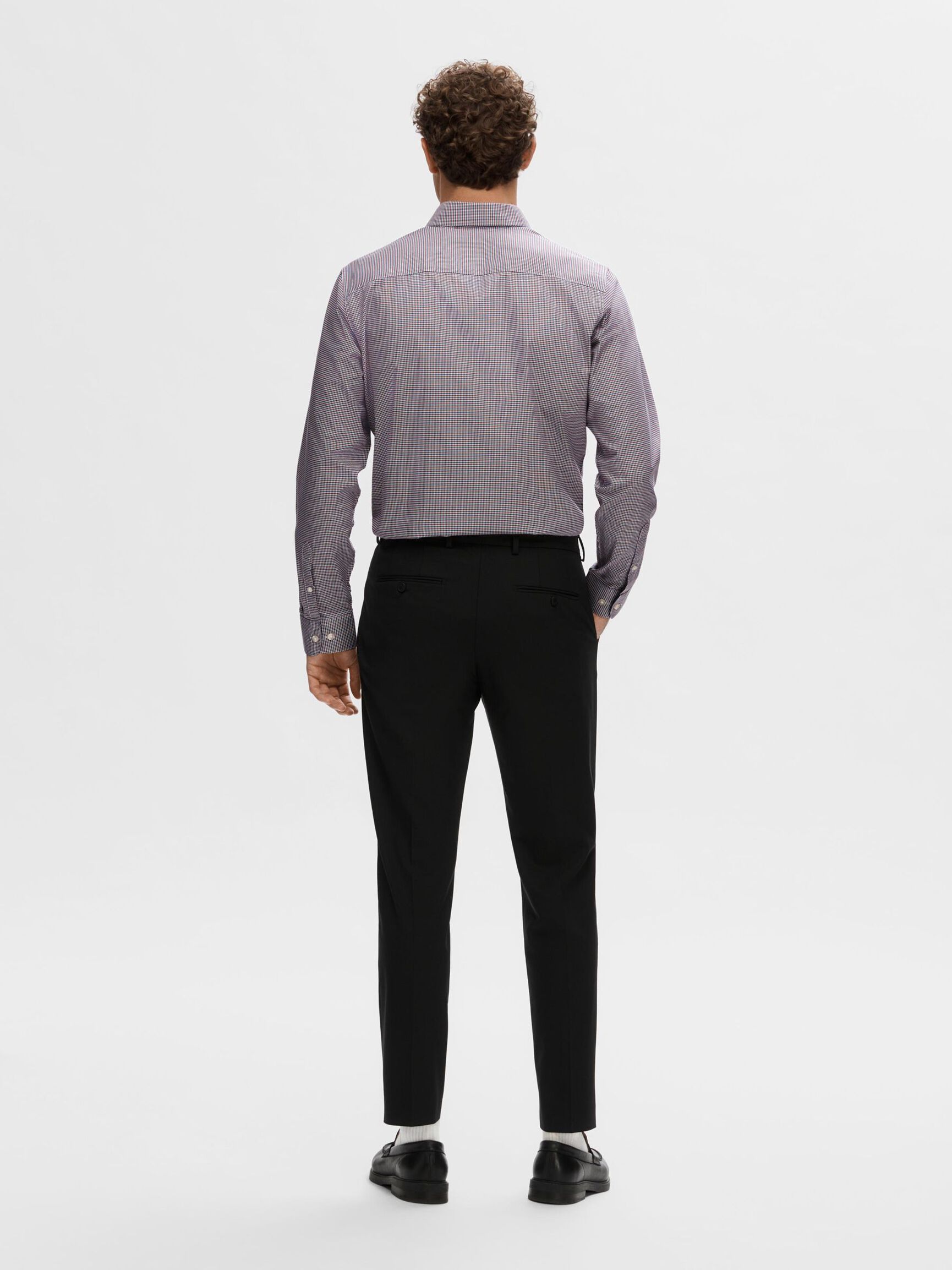 SLIM FIT SHIRT, Bright White, highres
