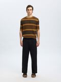 Selected SHORT SLEEVED KNITTED TOP, Chipmunk, highres - 16097853_Chipmunk_1185411_005.jpg