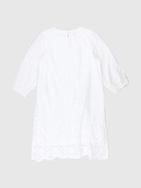 BRODERIE ANGLAISE DRESS, Snow White, highres