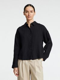 HØR SKJORTE, Black, highres