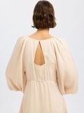 Selected OPEN BACK MINI DRESS, Sandshell, highres - 16098100_Sandshell_008.jpg