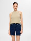Selected KNITTED HALTERNECK TOP, Birch, highres - 16093755_Birch_003.jpg