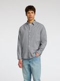 Selected LONG SLEEVED FLANNEL SHIRT, Grey Melange, highres - 16095733_GreyMelange_1143929_003.jpg
