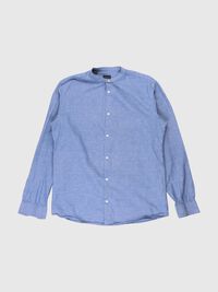SHIRT, Medium Blue Melange, highres