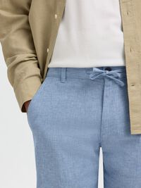 COMFORT FIT SHORTS, Cashmere Blue, highres