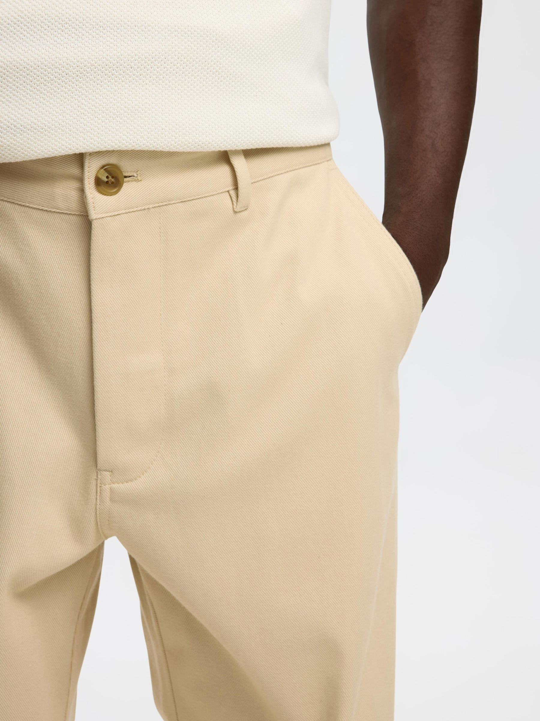 REGULAR FIT HOSE, Oatmeal, highres