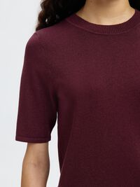 GLITTER KNITTED TOP, Fig, highres