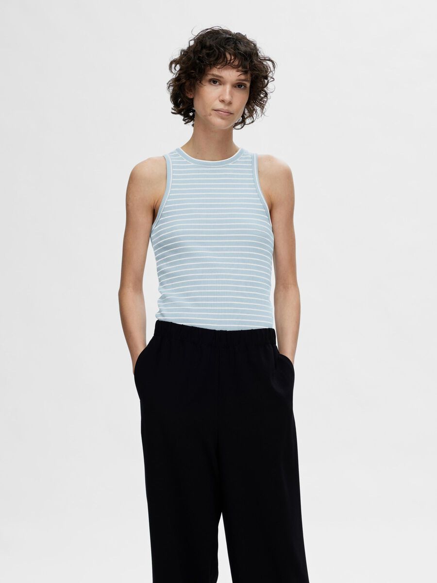 Selected STRIPED TANK TOP, Cashmere Blue, highres - 16089855_CashmereBlue_1097866_003.jpg