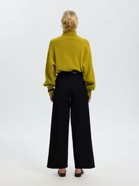 WOOL BLEND TURTLENECK, Avocado Oil, highres