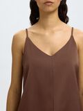 Selected SATIN SPAGHETTI STRAP TOP, Chestnut, highres - 16099173_Chestnut_006.jpg