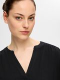 Selected VISCOSE BLEND BLOUSE, Black, highres - 16094292_Black_006.jpg