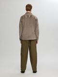 Selected CORDUROY OVERSHIRT, Morel, highres - 16094594_Morel_004.jpg