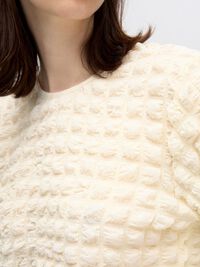 TEJIDO TEXTURADO CAMISETA 3/4, Snow White, highres