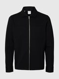 Selected REISSVERSCHLUSS SWEATJACKE, Black, highres - 16099996_Black_001.jpg