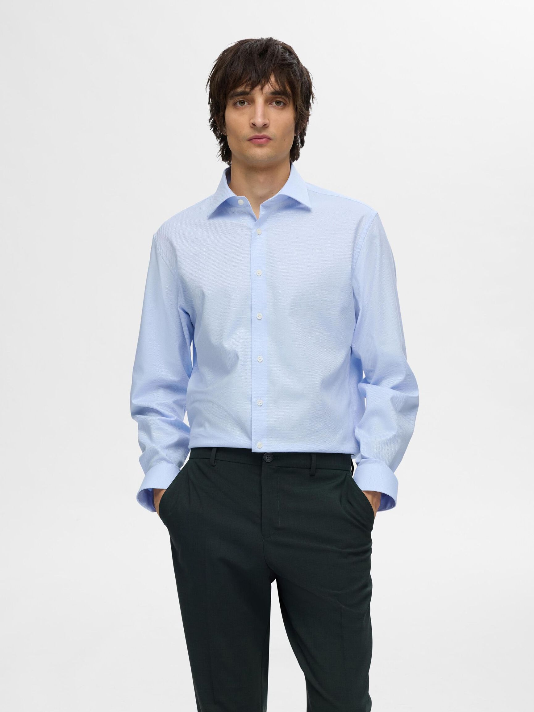 SLIM FIT -PAITA, Light Blue, highres