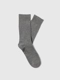 Selected RIBBED SOCKS, Grey Melange, highres - 16081851_GreyMelange_001.jpg