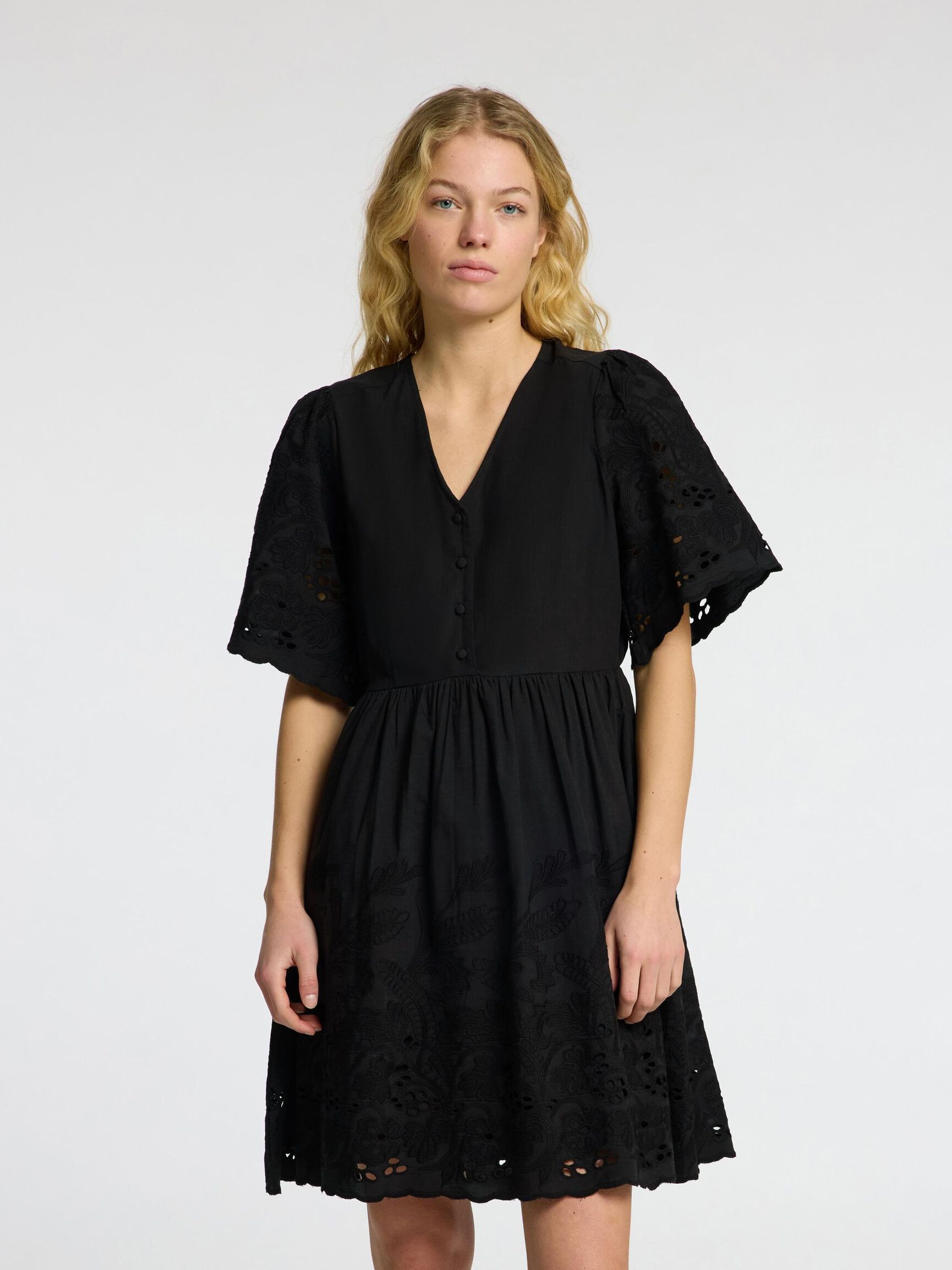 VESTITO MINI, Black, highres