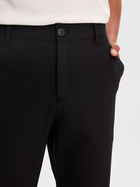 175 SLIM-FIT TROUSERS, Black, highres
