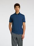 Selected ZIPPER POLO SHIRT, Oceana, highres - 16079026_Oceana_003.jpg