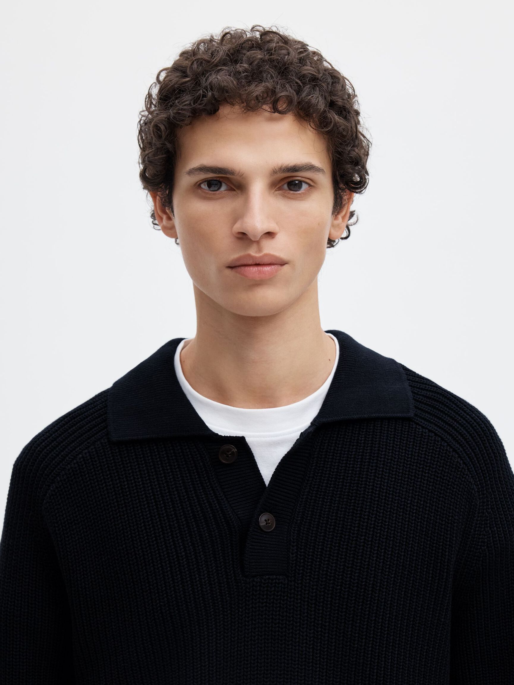RIBBED PULLOVER, Sky Captain, highres