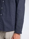 Selected LONG SLEEVED FLANNEL SHIRT, Medium Blue Denim, highres - 16095733_MediumBlueDenim_1143929_006.jpg