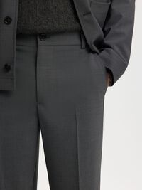 RELAXED FIT ANZUGHOSE, Asphalt, highres