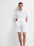 Selected VISCOSE BLEND SHORTS, Snow White, highres - 16093932_SnowWhite_008.jpg